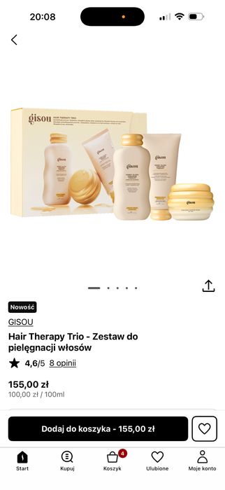Gisou Zestaw do pielęgnacji włosów