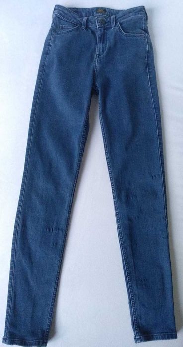 Джинсы Lee W25 L31 SCARLETT HIGH СТРЕЙЧ СКИННИ на девушку XS