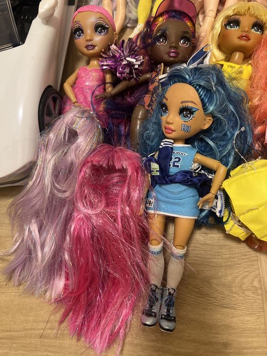 Rainbow High lalki i auto
