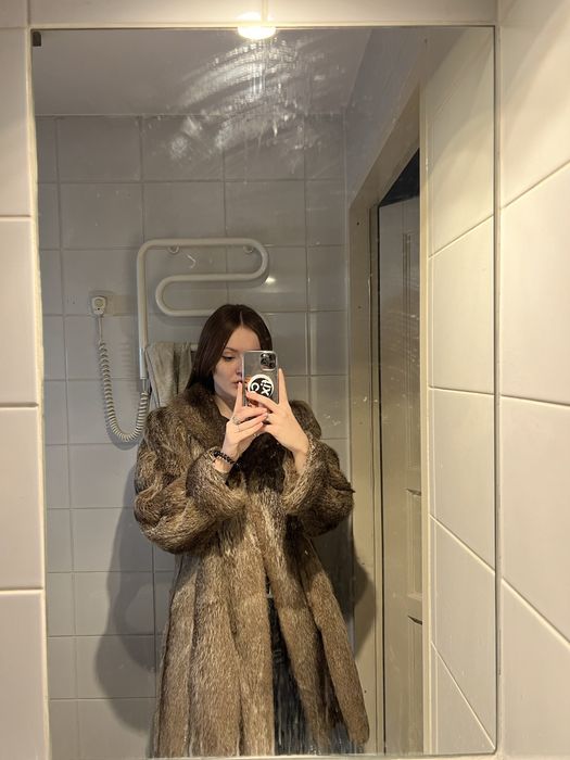 Futro brązowe damskie