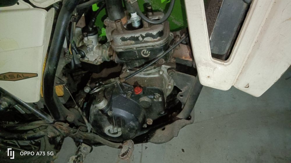 Motor casal 6 a água a trabalhar