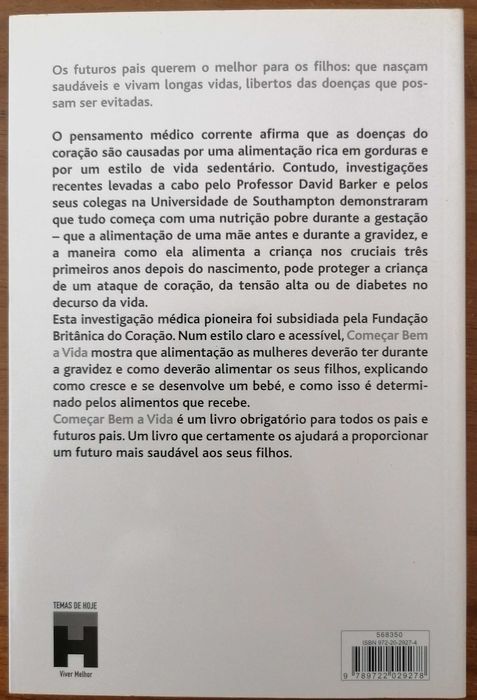 Livro - Começar Bem a Vida