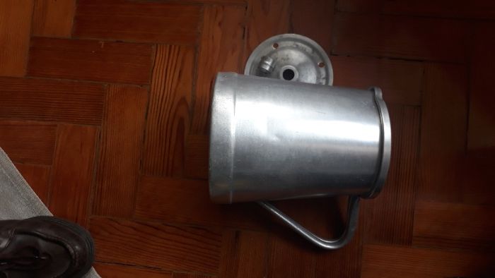 Cafeteira Antiga em Alumínio Fundido 4L
