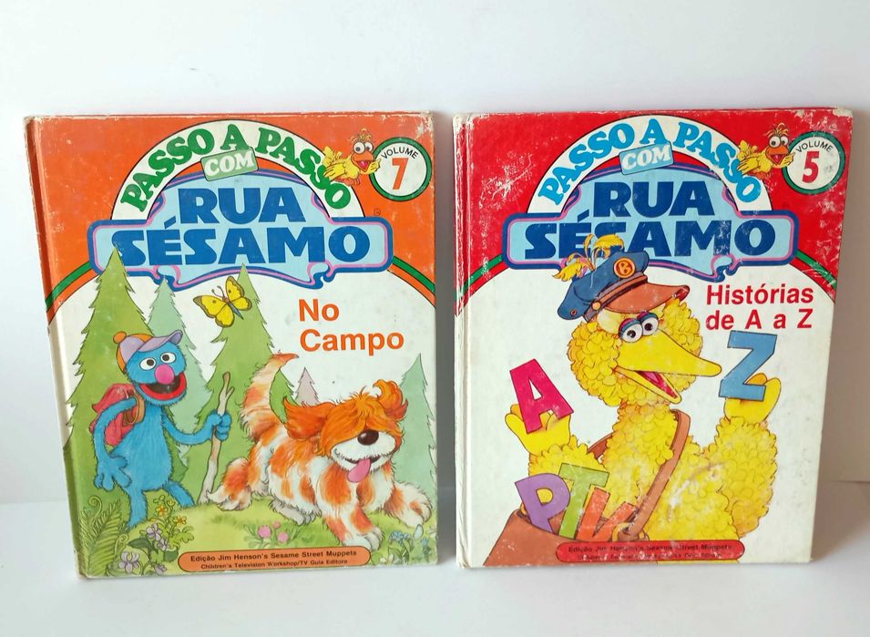 Livros da Coleção da Rua Sésamo - Passo a Passo
