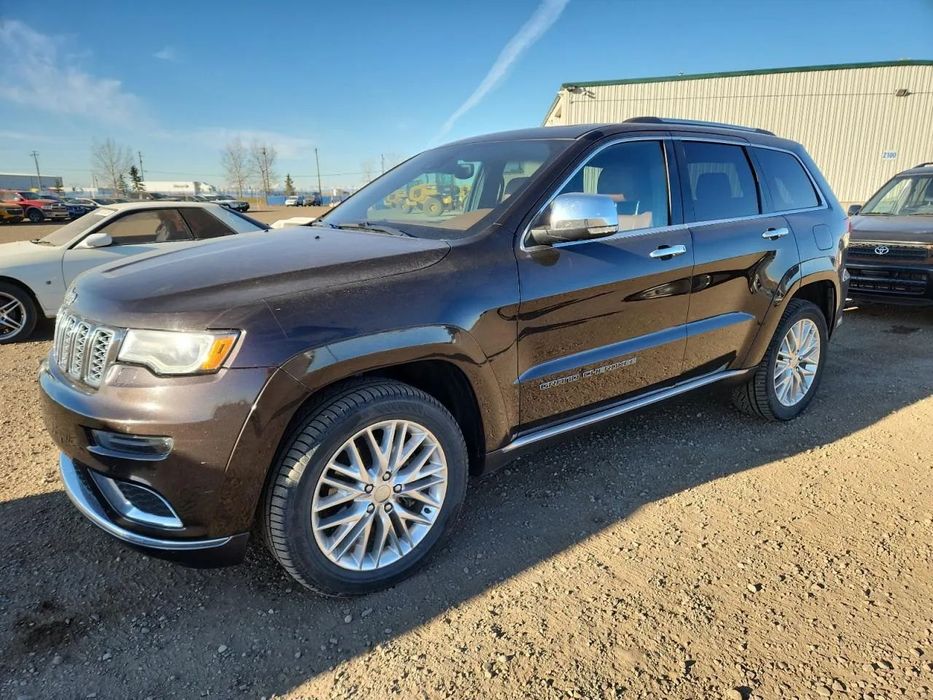 Jeep Grand Cherokee 3.6 V6 Summit z 2017 roku / Dobre wyposażenie / W drodze do Polski