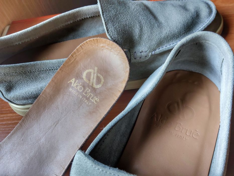 Aldo Brue Made Italy summer walk літні лофери оригінал Італія 43р 29см