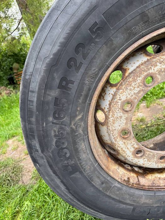 Запасне колесо до фури на причіп 385/65 R22.5