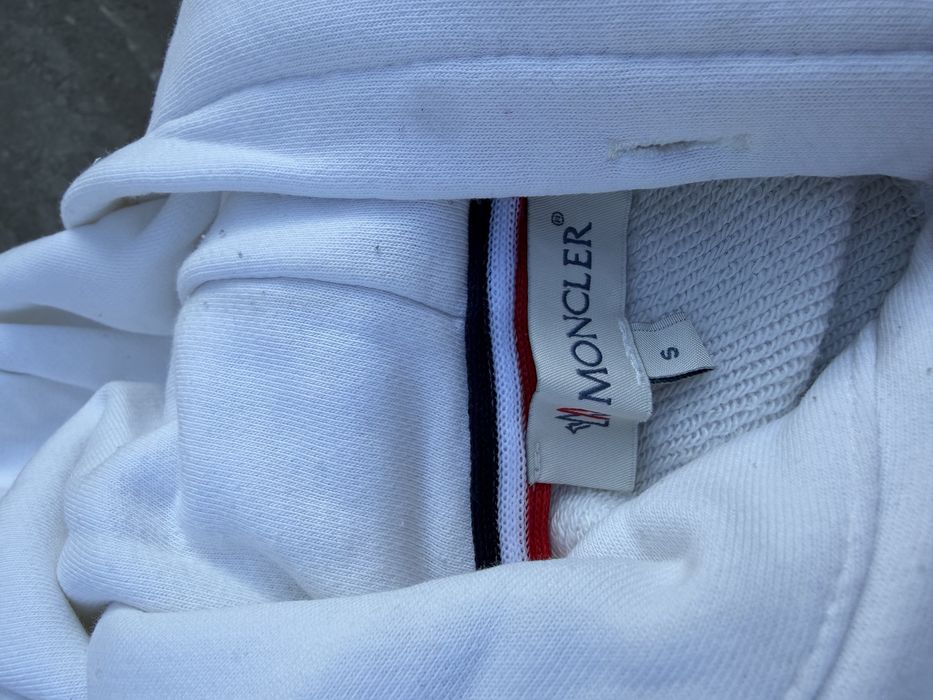 Худі  Moncler білий