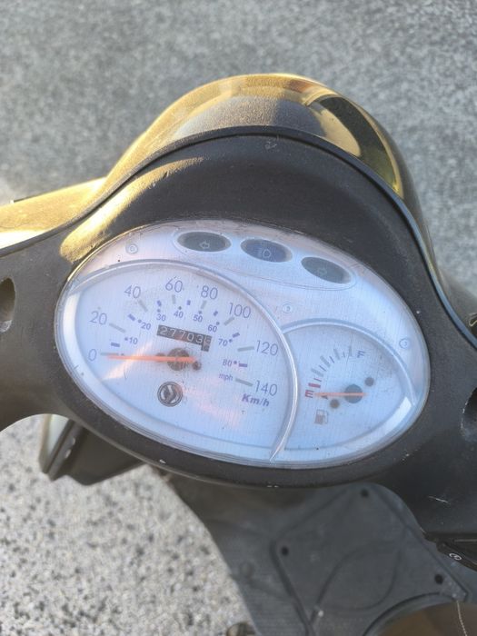 Venda Urgente SYM Fiddle 125cc – scooter a trabalhar