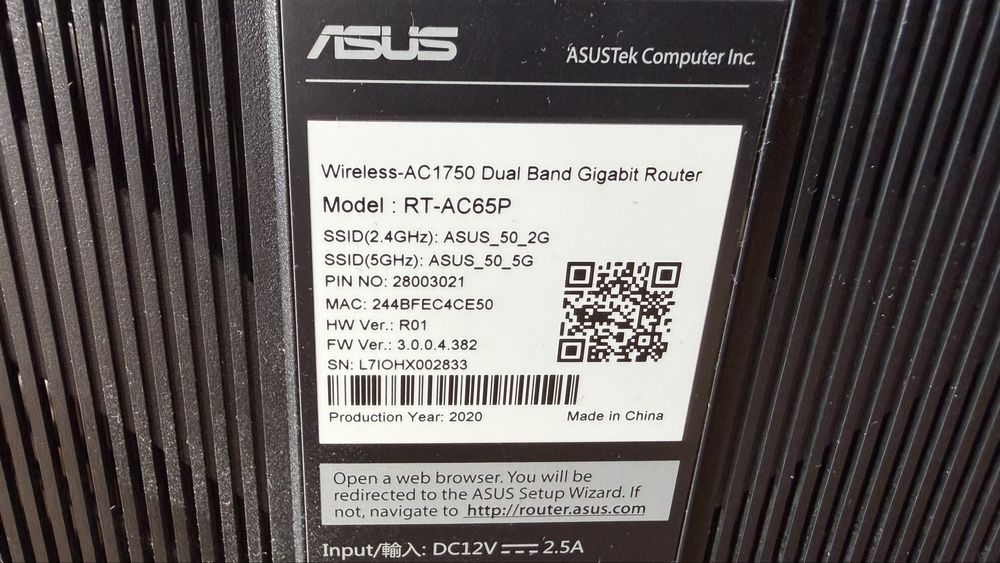 Router Asus RT-AC65P