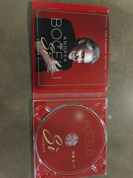 Andrea Bocelli em cd novo