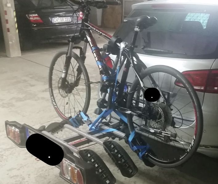 Transbike ou porta bicicletas 3 lugares