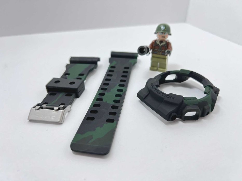 Bezel+pasek Casio G-SHOCK GA-100 GA-110 GA-120 GA-140 GLS GD MORO/Z