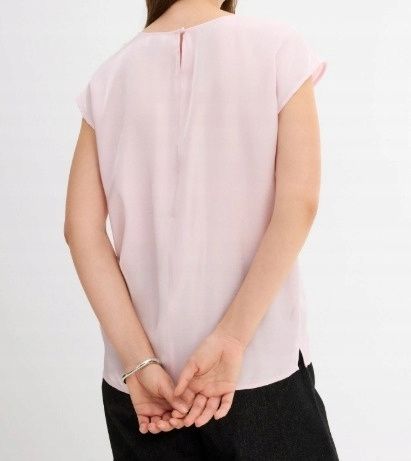 B.P.C bluzka połyskująca satyna różowa r.40