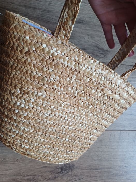 Torebka koszyk słomkowy dziecięcy Reserved