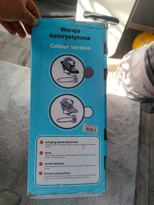 Baby Mix Leżaczek elektroniczny 360'