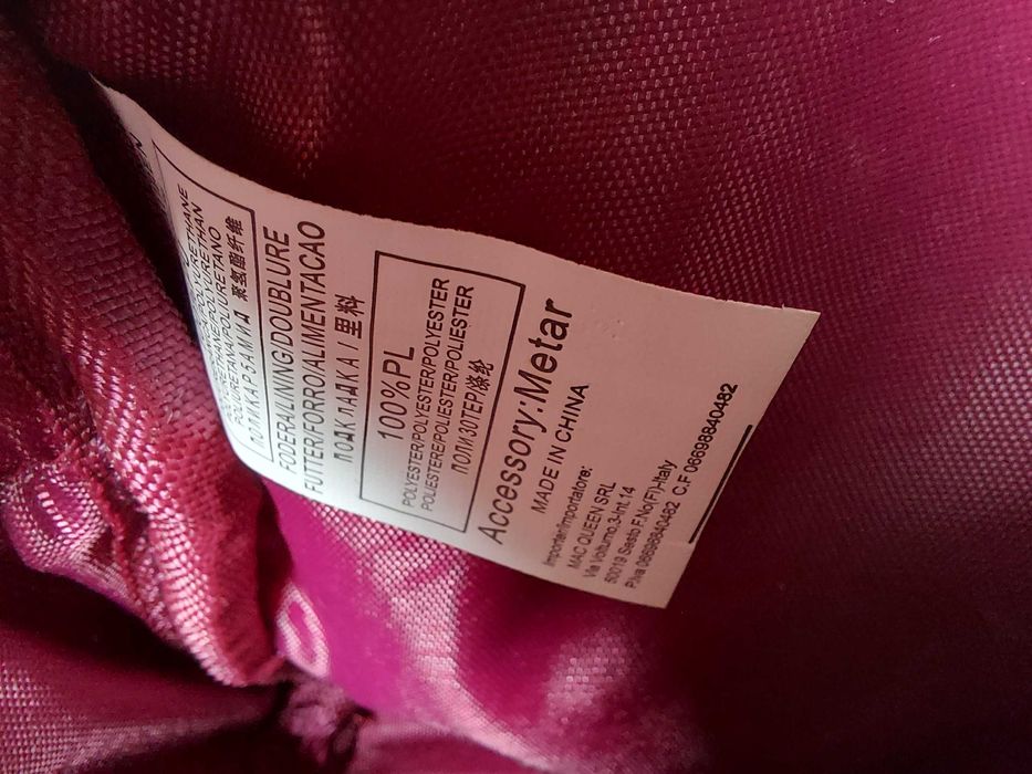 Mochila em pele como nova