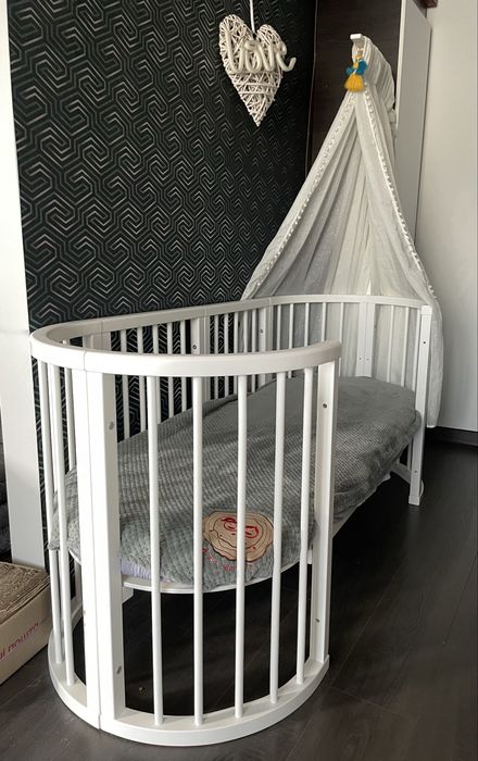 Ліжечко-трансформер 8 в 1 + 3 матраци. Аналог Stokke