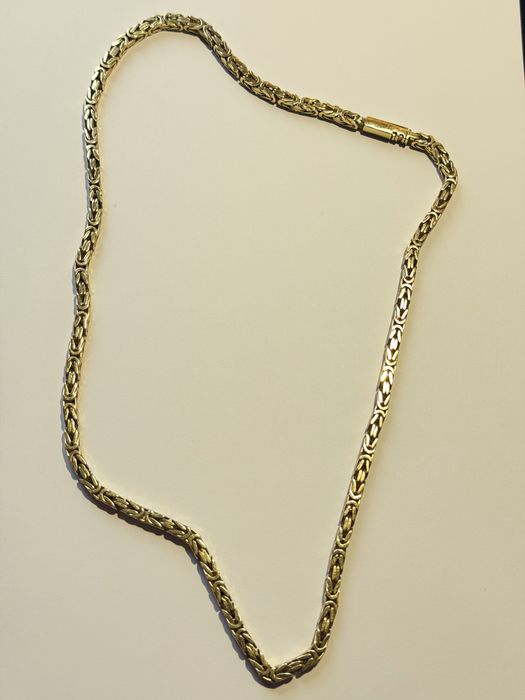 Złoty łańcuch próby 585 82.30g 60cm królewski