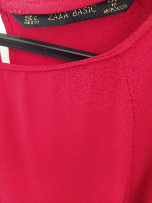 Vestido vermelho Zara