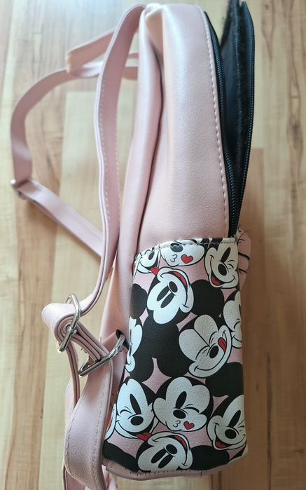 Plecak Disney myszka miki – primark | różowy, stylowy design stan: now