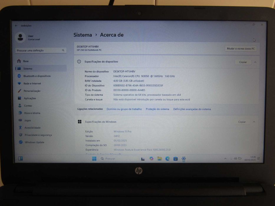 Notebook- Portátil Hp