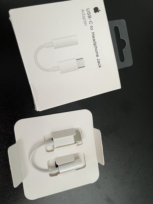 Переходник адаптер Type-C 3.5 mm джек apple