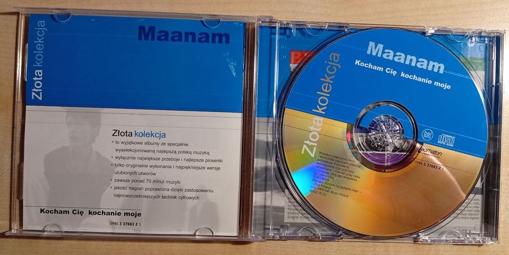 Maanam – Kocham Cię, Kochanie Moje | Złota Kolekcja CD | 2005 EMI
