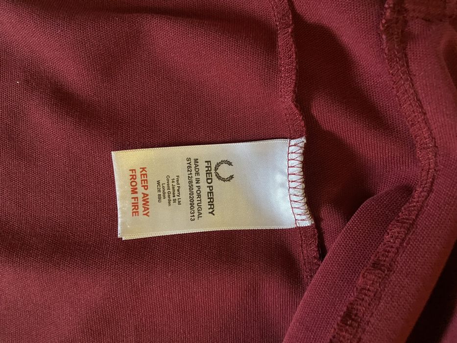 Кофта fred perry