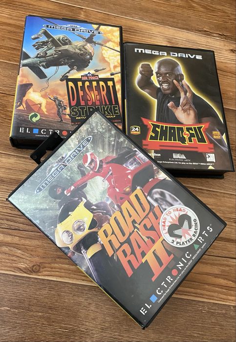 Sega MegaDrive/Genesis: ComixZone, Pitfall, Mortal Kombat, Aladdin
