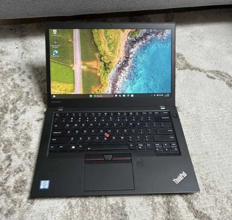 Laptop Lenovo ThinkPad T470s i5-6300U 12GB SSD 256GB Win11 Full HD Dotyk