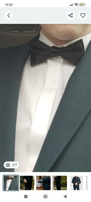 Garnitur męski r.L 50/52