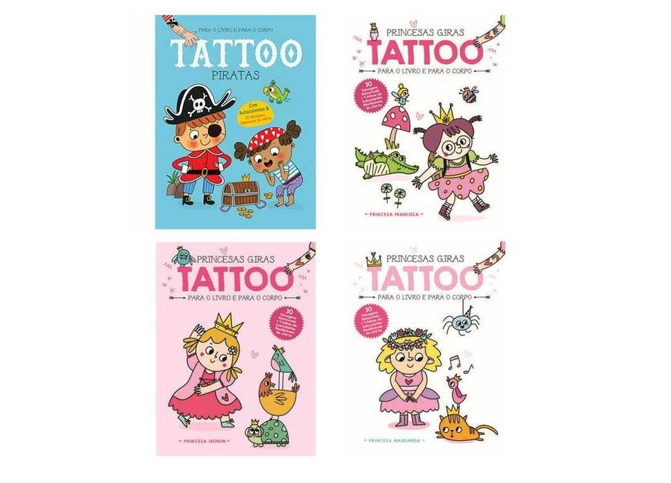 Tattoo: Piratas / Princesas Giras / .. - Desde 3€