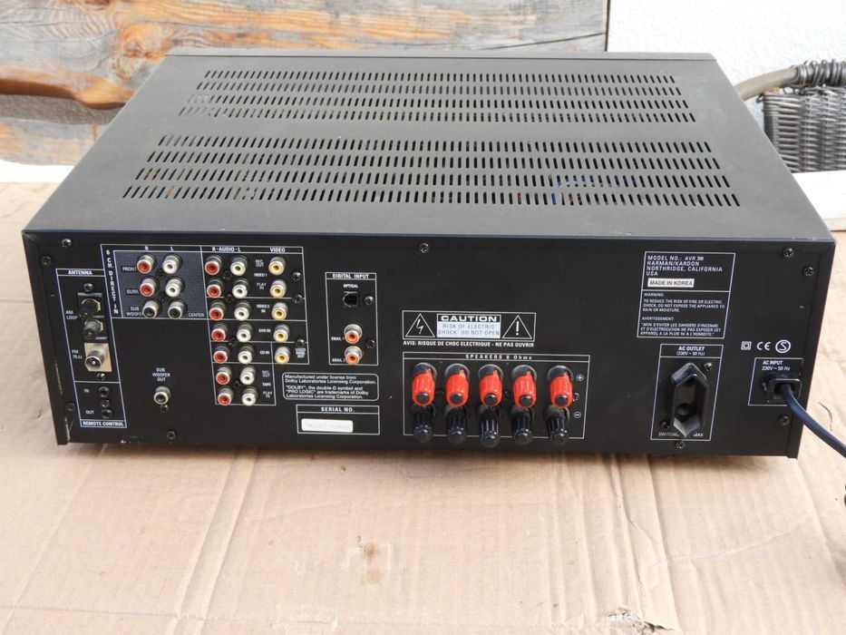 Amplituner Harman Kardon AVR 200 do naprawy lub na części