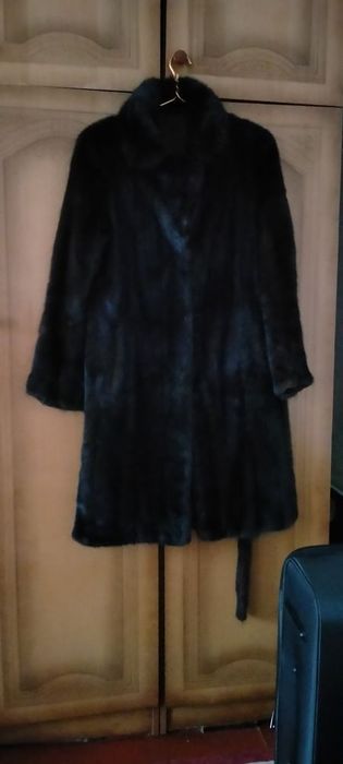 Норкова шуба натуральна