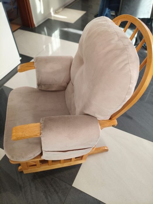 Fotel bujany regulowane oparcie