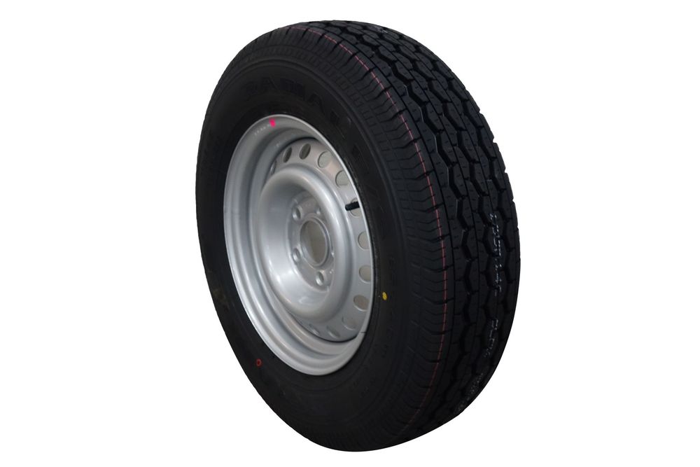 KOŁO 165 R13C WANDA 4.50x13 / 4x100 FELGA OPONA PRZYCZEPA !!
