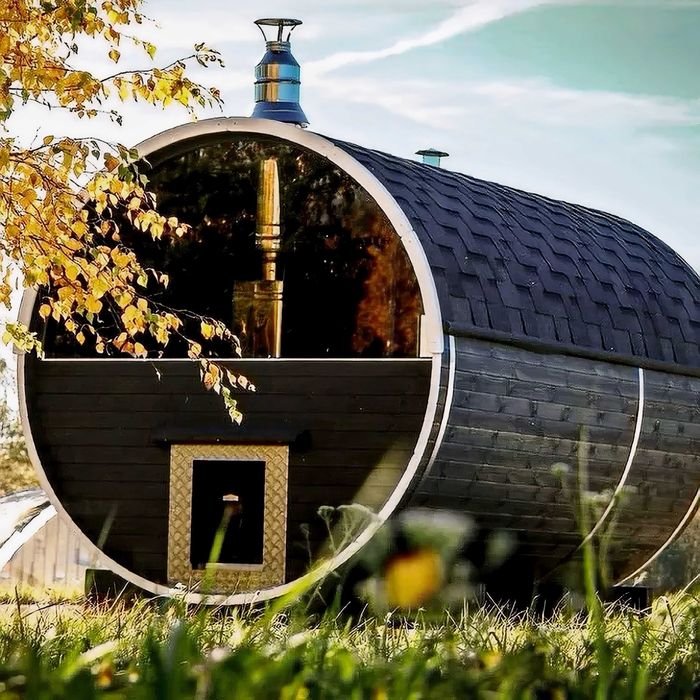 Sauna ogrodowa BECZKA 340 cm do samodzielnego montażu