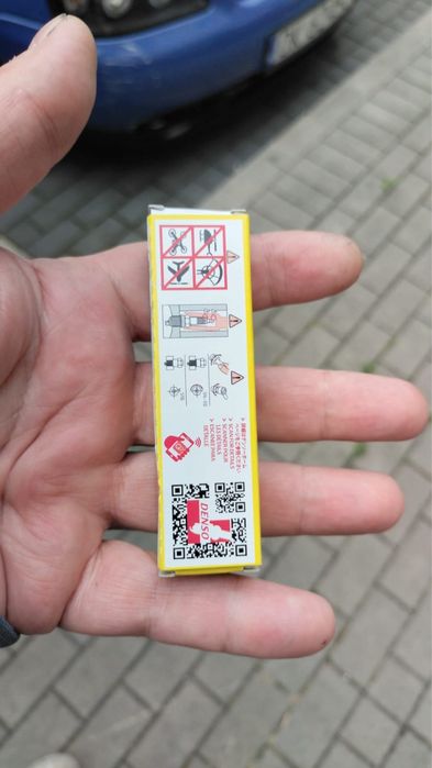 DENSO IXU24 Iridium Power 0,4 mm – 4x nowe świece zapłonowe