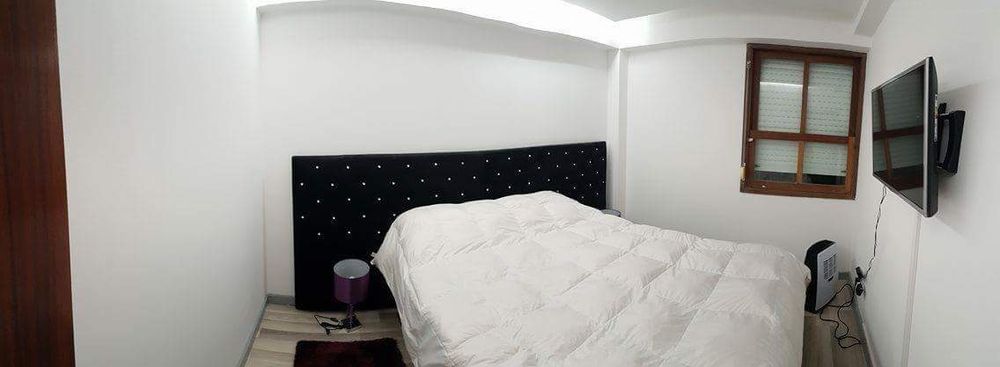 Cabeceira veludo preto com brilhantes 3 m