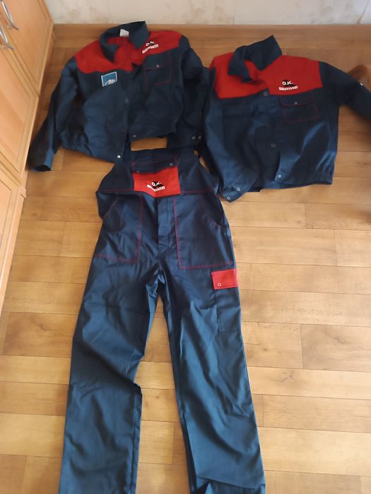 Ciuchy robocze rozm M,  buty z blachą rozm 40