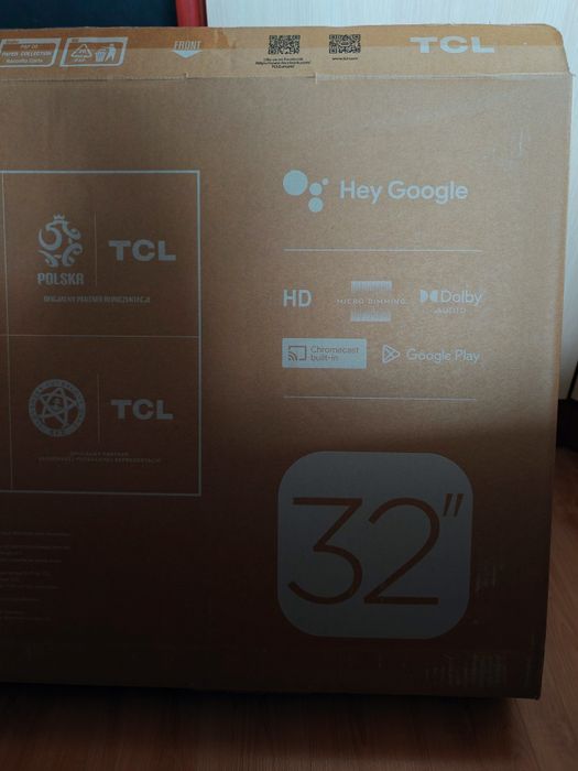 Nowy Telewizor TCL 32S5400A – Smart TV z Android TV i Netflix