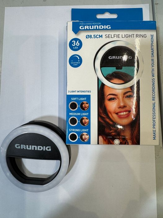 Clipe luz selfie Grnding