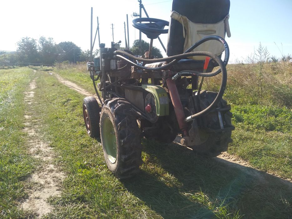 Мототрактор 12кс  Zubr з фрезою