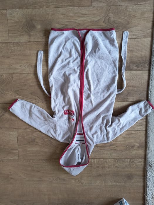 Bawełniany szlafrok dziecięcy rozmiar 116