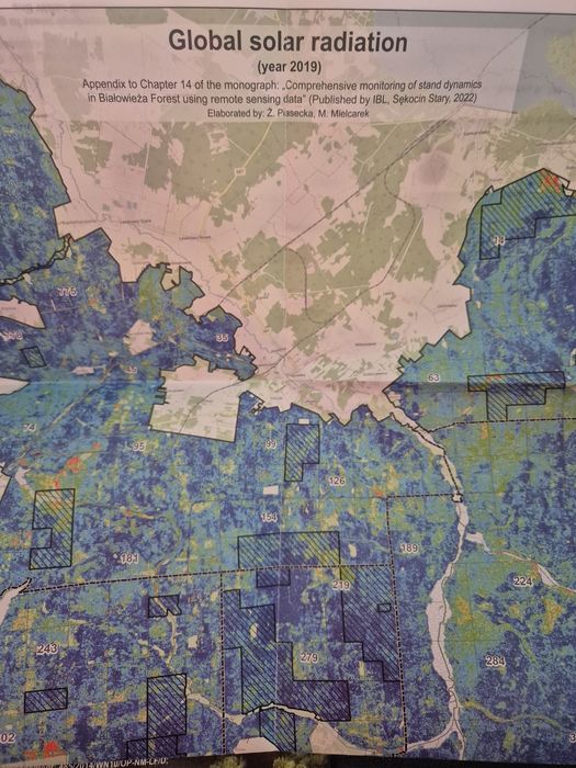 Książka Bialowieza Forest  IBL nowa 5 map