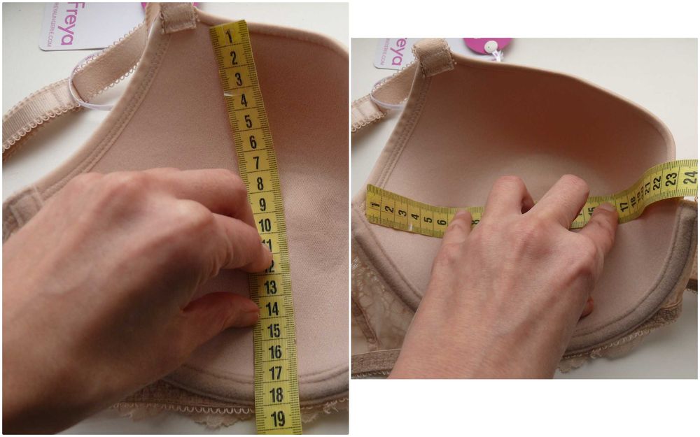 Гладкий нюдовый бюстгальтер Freya 34DD (75F)