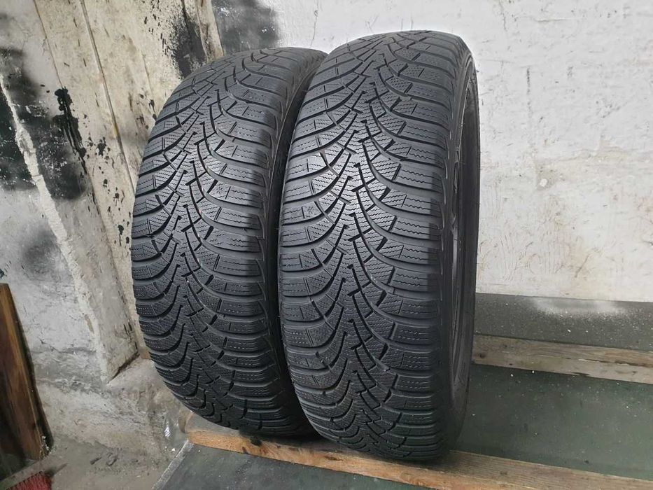 Dwie Opony zimowe 205/60R16 6,4mm Goodyear UltraGrip 9+ 2022r