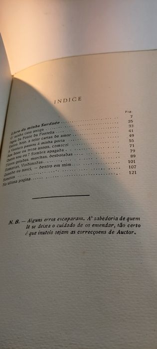 O Livro da Minha Saudade - Alfredo Pimenta |Edição especial, 1ª edição
