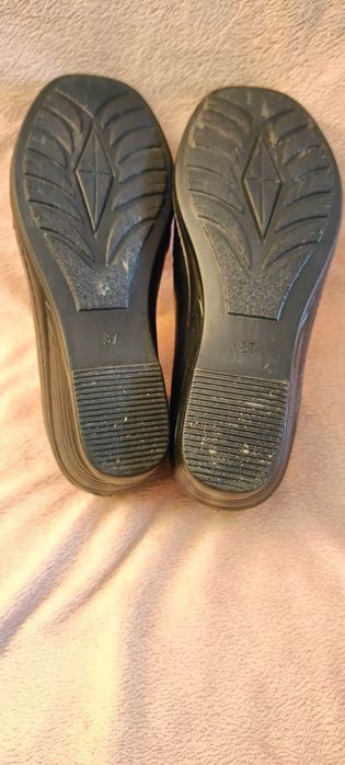 Damskie buty platformowe, skórzane. Rozmiar 37. Bardzo lekkie.